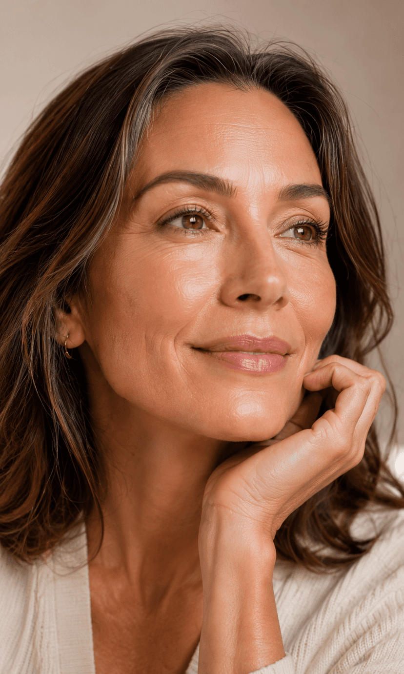 Woman portrait — NAD+ for healthy aging and cellular vitality