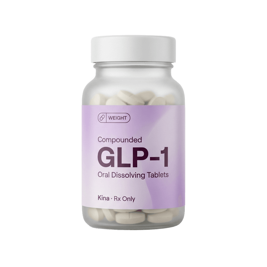 Compounded GLP-1 oral dissolving tablets