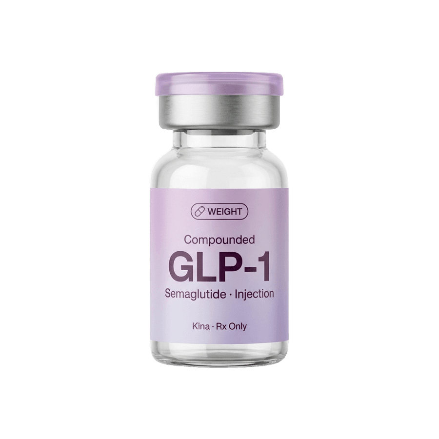 Compounded GLP-1 vial